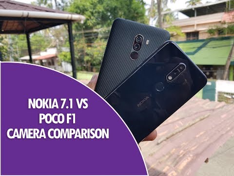 Nokia 7.1 vs Poco F1 Camera Comparison
