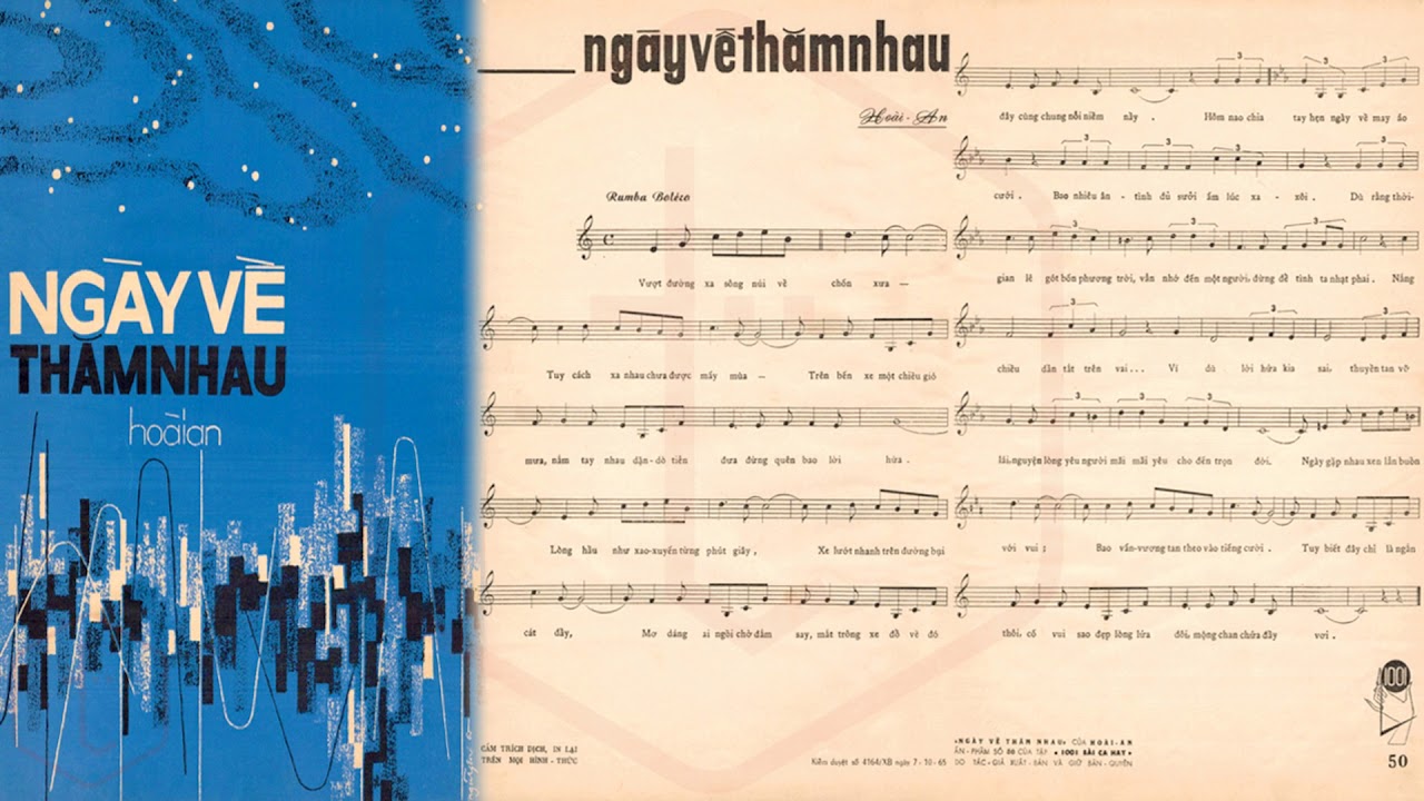 Tờ Nhạc Xưa Trước 1975