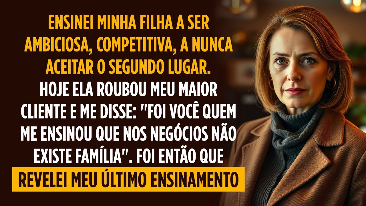 Ensinei Minha Filha a Ser Implacável, Mas Guardei Uma Última Lição Que Ela Nunca Imaginou