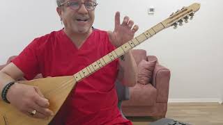 SOLFEJ MANUŞ BABA BİR ACI TÜRKÜ KISA SAP BAĞLAMA EKLEYEN SURGEON