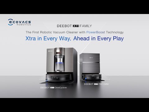 Ecovacs Deebot X11 OmniCyclone robottolmuimeja rullmopiga – kotivaba ja isetühjenev, kuuma veega mopipesu (19 500 Pa) – Video