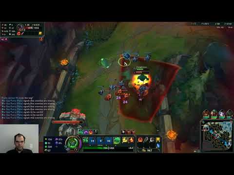 Zac vs Aatrox, top lane, with commentary