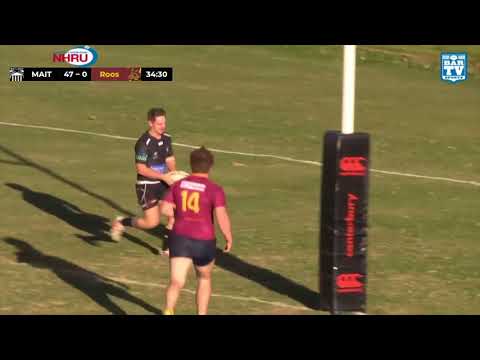 2018 NHRU - Round 9 Premier 1 Highlights - Maitland v Lake Macquarie Roos