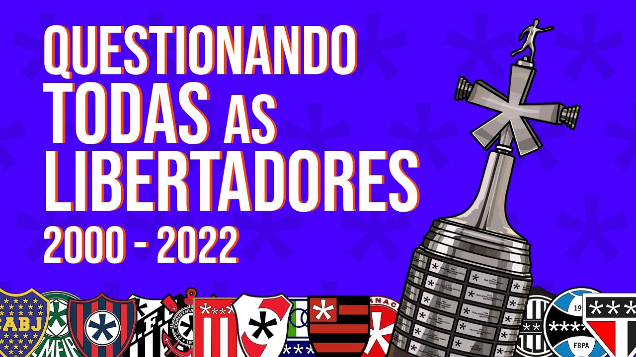 QUESTIONANDO TODOS OS TÍTULOS DA LIBERTADORES! 2000-2022