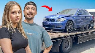 I BOUGHT A WRECKED SPORTS CAR FOR MY GIRLFRIEND