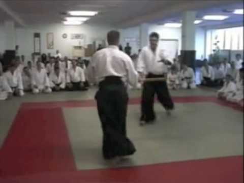 Aikido Jo Nage Demonstration in Bulgaria by Blaine Feyen