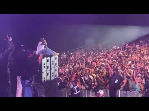 Davido’s performance at Afrobeats Festival in Berlin, Germany.