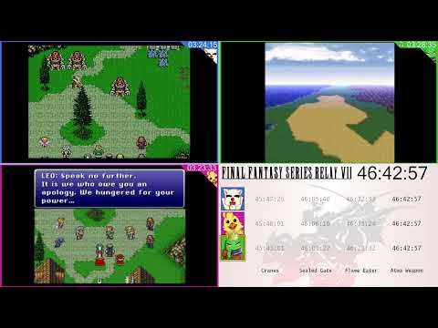 Final Fantasy Series Relay Race VII - Part 10: Final Fantasy VI (second half) / Final Fantasy V