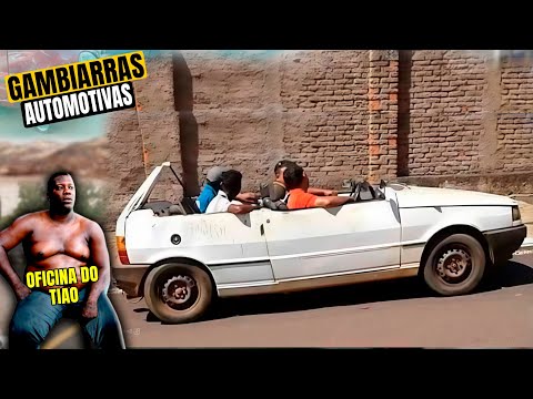 EVEN THE MECHANIC DIDN'T BELIEVE IN THIS MAKEUP MADE IN TIÃO'S WORKSHOP