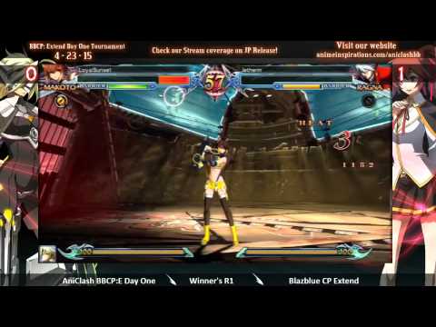 AniClash Day One: BBCP: Extend - Winner's R1 - LoyalSunset (Lamda/Makoto) vs Jetherin (Ragna)