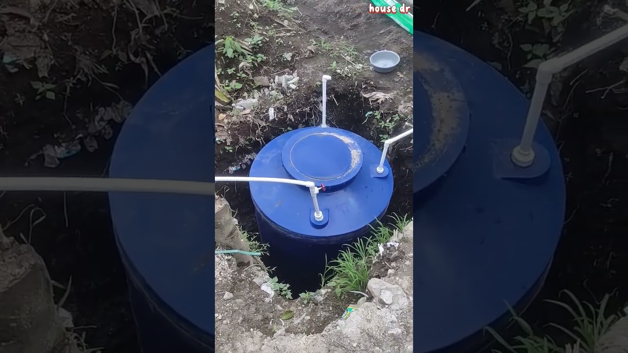 cistern tank using polytheline