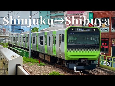 Take Japan's most convenient train, from Shinjuku to Shibuya🚉🏙 【Japan Vlog】
