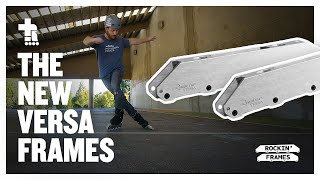 Rockin Versa Frames Wizard First Impressions | Big Wheel Inline Skating #wizardskating