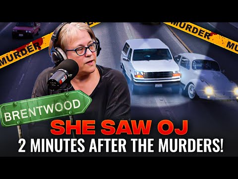 OJ Simpson Flees The Crime Scene!