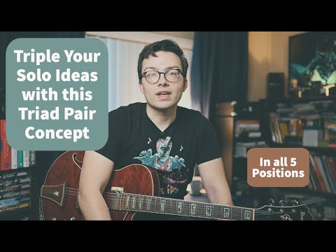 TRIPLE your solo ideas with this triad pair concept