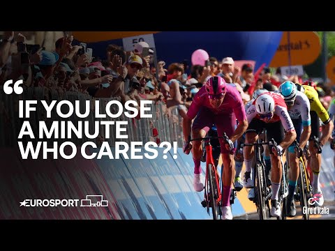 How GC riders should approach a sprint finish towards end of Grand Tour 💨 | Eurosport Cycling