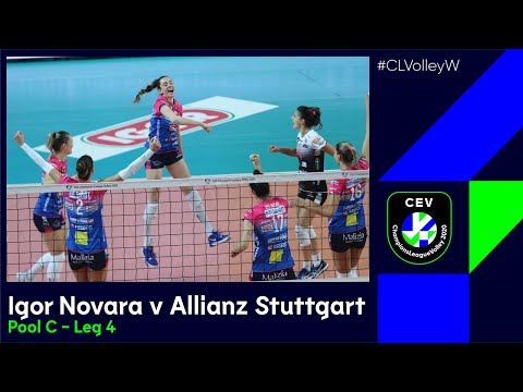 #CLVolleyW | Igor Gorgonzola Novara v Allianz MTV Stuttgart - Match Highlights
