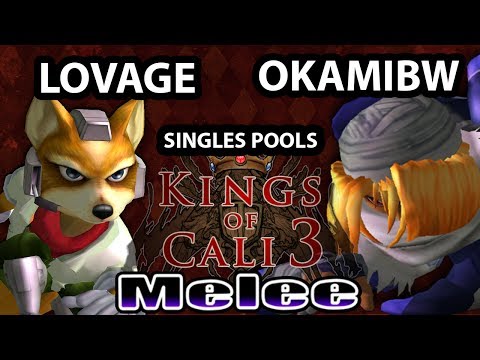 Kings of Cali 3 - Lovage (Fox) Vs. OkamiBW (Sheik) - Pools