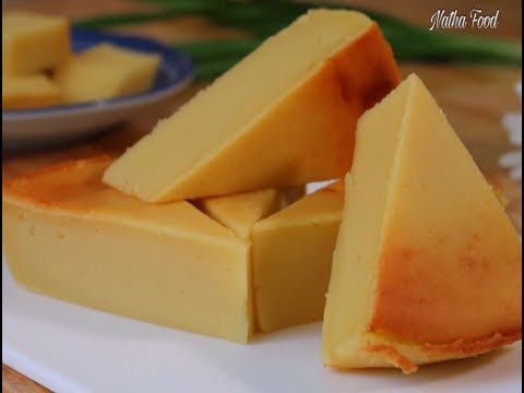 Bánh đậu xanh nướng, cách làm đơn giản mà bánh mềm dẻo thơm ngon quá|| Natha Food