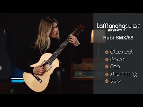 Демонстрация звучания классической гитары La Mancha Rubi SMX/59