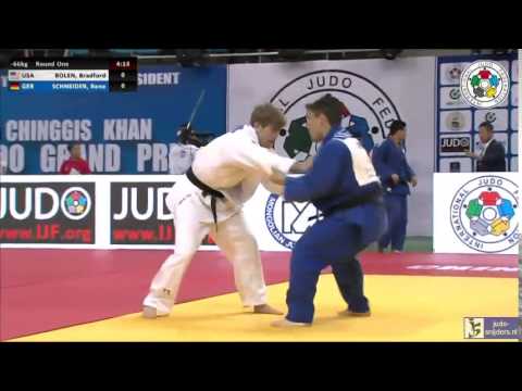 Judo 2014 Grand Prix Ulaanbaatar: Bolen (USA) - Schneider (GER) [-66kg]