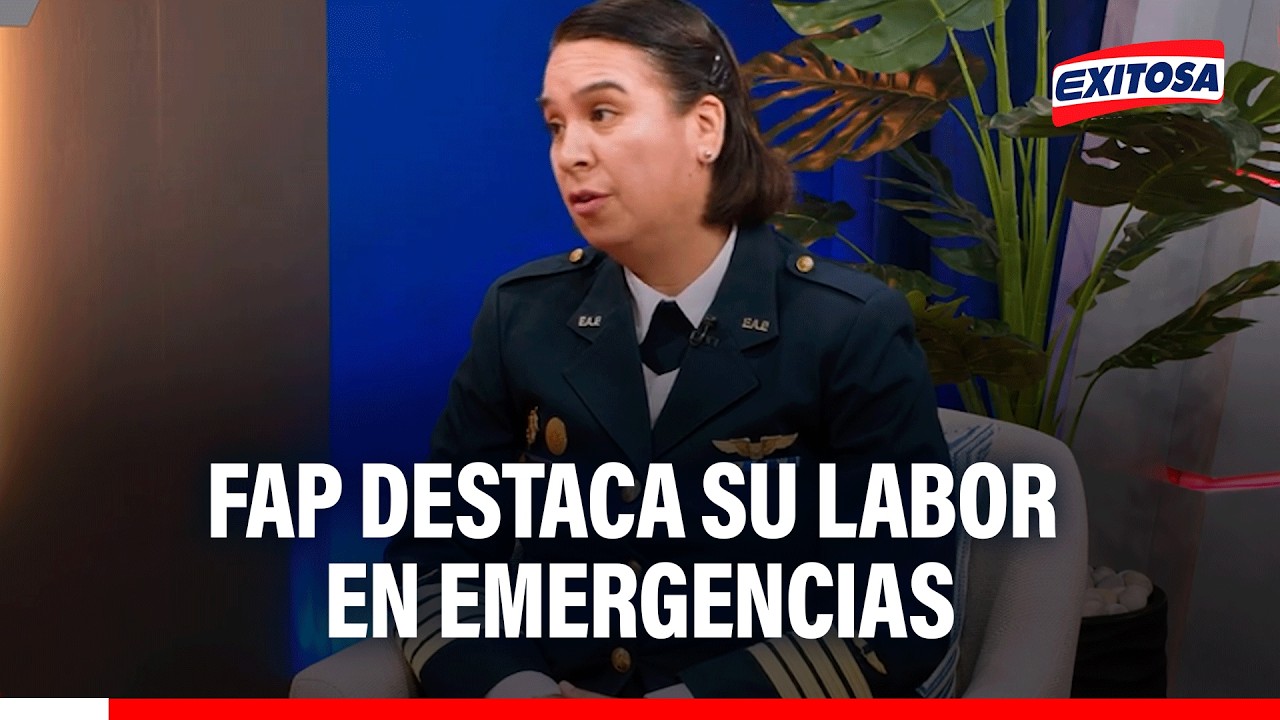 🔴🔵Vocera de la FAP resalta funciones y participación de la institución en emergencias