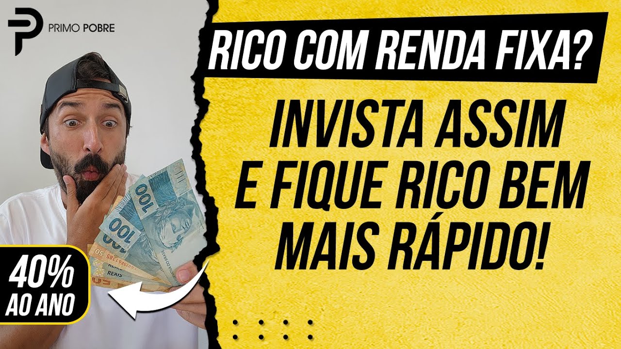 MILIONÁRIO com a RENDA FIXA? Assista isso!