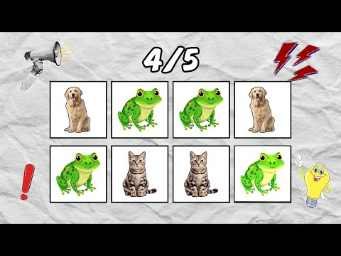 DOG CAT FROG 🐶🐱🐸 | Say The Word On Beat 🎧 | EASY vs MEDIUM vs HARD Rhythm Challenge