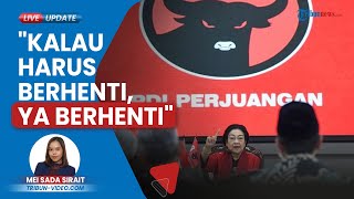 Megawati Ingatkan Penguasa Jangan Lupa Daratan dan Enggan saat Harus Turun: Kekuasaan Itu Enak