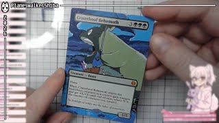 Magic the Gathering 🎨Alters 🎨 Craterhoof Behemoth