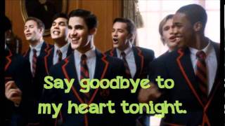 Glee - Animal (The Warblers) - Lyrics Video