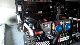 preview picture of video 'Rd modified open willys jeep'
