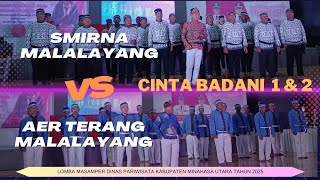 Download lagu PASTI SERU🔥 CINTA BADANI 1&2 || GM SMIRNA MALALAYANG VS GM AER TRANG MALALAYANG mp3