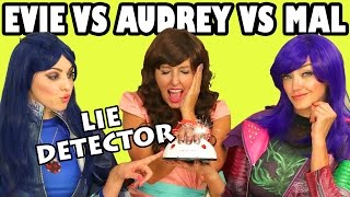 Mal vs Evie vs Audrey Lie Detector Test Disney Descendants. DisneyToysFan