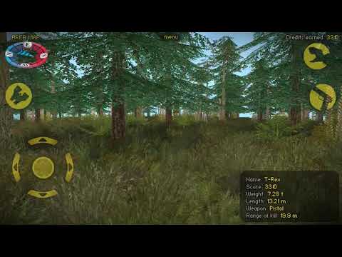 Carnivores dinosaur hunter T. rex hunt