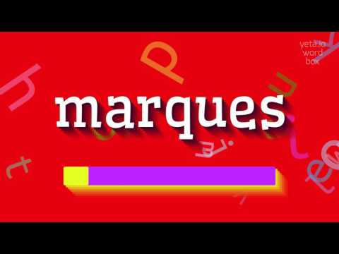 How to say "marques"! (High Quality Voices)