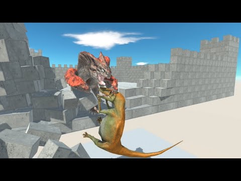 NEW UNIT HYDRA in Flying Castle vs ALL UNITS Animal Revolt Battle Simulator