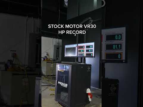 New VR30 Stock Block Horsepower Record