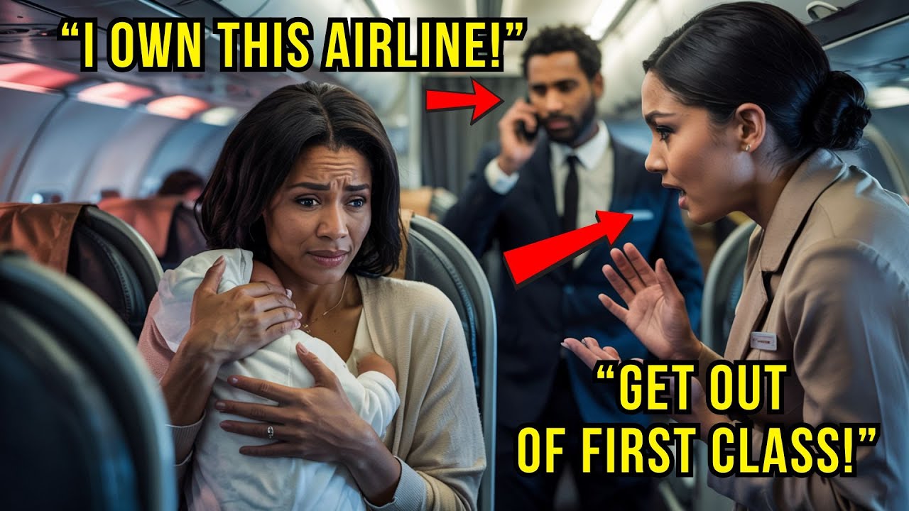 Flight Attendant Shames Black Mom and Baby—Then Her Husband Grounds the Plane!