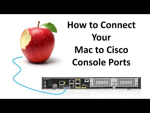 How to Connect Your Mac to Cisco Console Ports