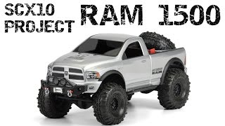 Axial SCX10 Jeep Rubicon Pro-Line Ram 1500 Body Upgrade