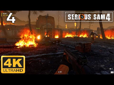 Serious Sam 4 - Chapter 4: Gates of Hell - 4K 60FPS