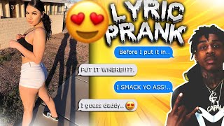 POLO G - MRS CAPALOT (LYRIC PRANK ON MY IG MODEL EX GIRLFRIEND