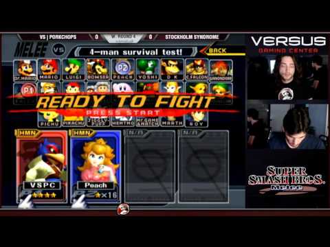 VS Weekly 3/27/16 - Winners R4 -VS|PorkChops (Falco) vs Stockholm Syndrome (Peach) - Melee