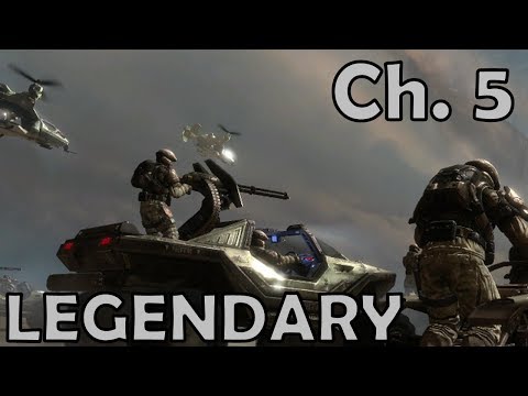 Halo: Reach | Mission 5 - Tip Of The Spear | Legendary Solo Walkthrough Playthrough