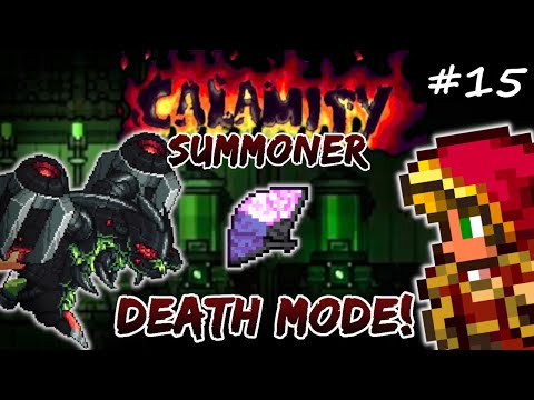 Plaguebringer Goliath DEATH MODE! Terraria Calamity 1.5 Summoner Class Let's Play - Ep #15