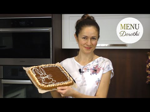 Mazurek czekoladowo - orzechowy. Przepis na pyszne i łatwe ciasto na ostatnią chwilę. MENU Dorotki.
