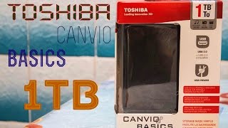 Toshiba Canvio Basics HDTB310EK3AA - відео 1