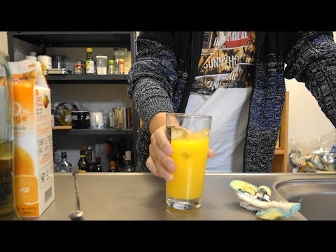 ＃３７　チンザノオレンジを作った！