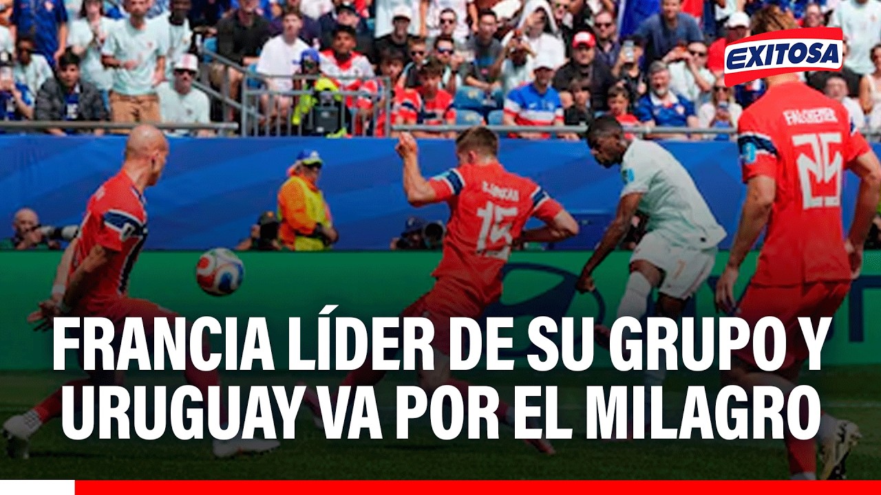 🔴🔵 Francia líder de su grupo y Uruguay va por el milagro